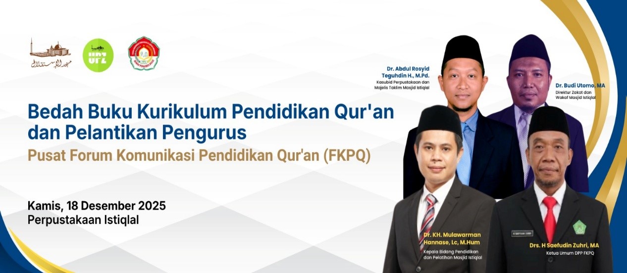 Bedah Buku ‘Kurikulum Pendidikan Al-Quran, Kamis 18 Desember 2025